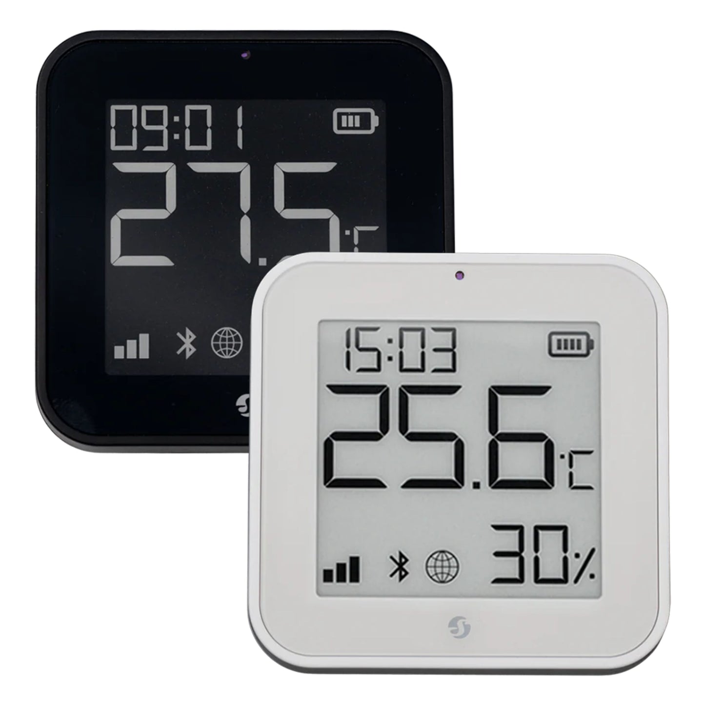 Shelly BLU H&T Display ZB sensor, Sort