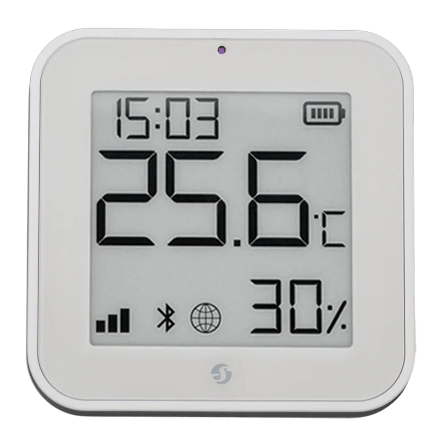 Shelly BLU H&T Display ZB sensor, Hvid