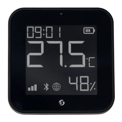 Shelly BLU H&T Display ZB sensor, Sort