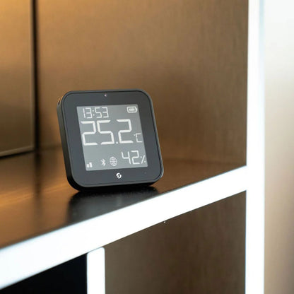 Shelly BLU H&T Display ZB sensor, Sort