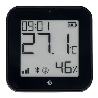 Shelly BLU H&T Display ZB sensor, Sort