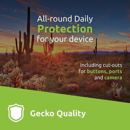Gecko Covers Cactus Folio – cover til Samsung Galaxy Tab A11/A9 8,7", Sort