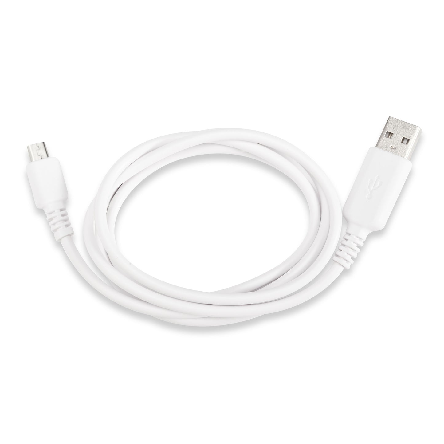 Linocell Micro-USB-kabel 1 m hvid, USB-A til micro USB stik, USB 2.0.