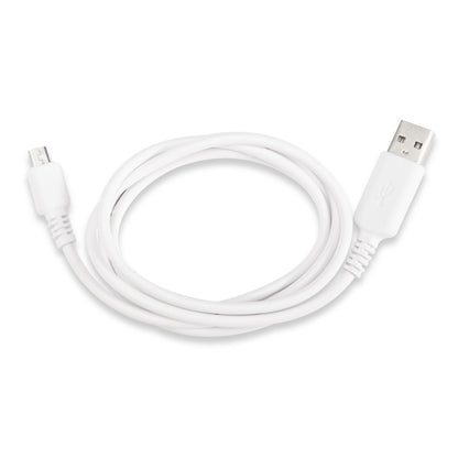 Linocell Micro-USB-kabel 1 m hvid, USB-A til micro USB stik, USB 2.0.