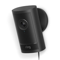 Ring Outdoor Cam Pro Plug-in - Retinal 4K overvågningskamera, Sort