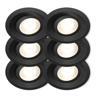 Plejd Downlight Tilt DWN-01 6-pak - Sort