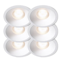 Plejd Downlight Deep DWN-02 6-pak - Hvid