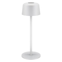 Trådløs LED-bordlampe 25 cm, Hvid