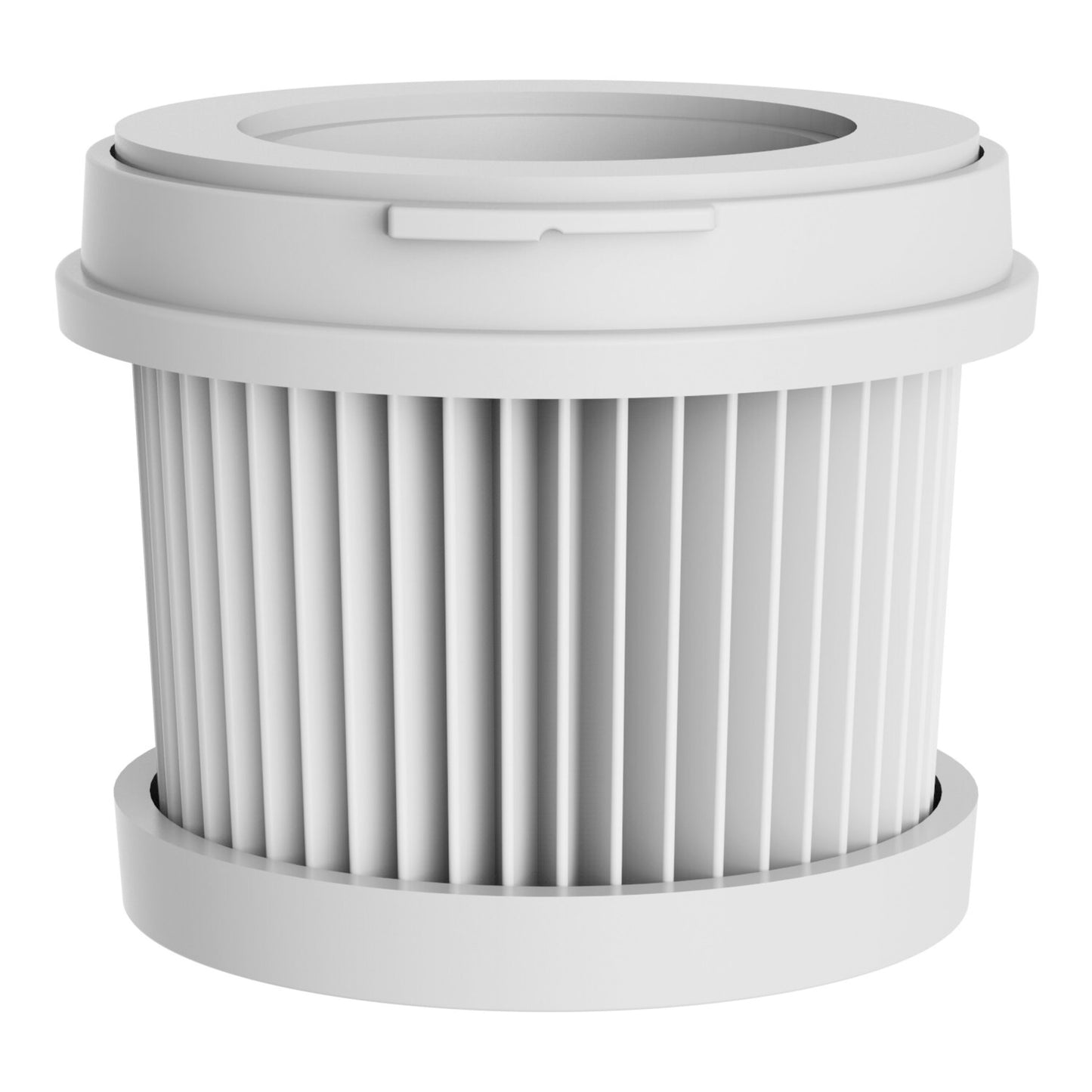 Xiaomi Støvmide Støvsuger 2-filter 2-pak, hvide cylindriske H13 filtre med lodrette folder, passer til model 2.