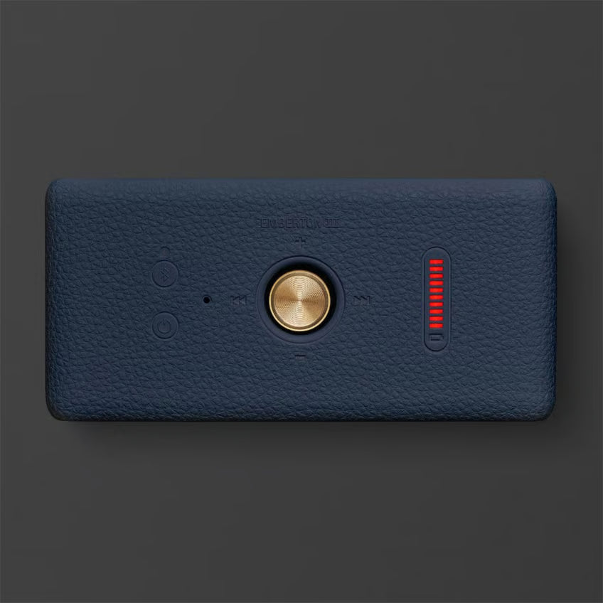 Marshall Emberton III Bluetooth-højttaler, Midnight Blue