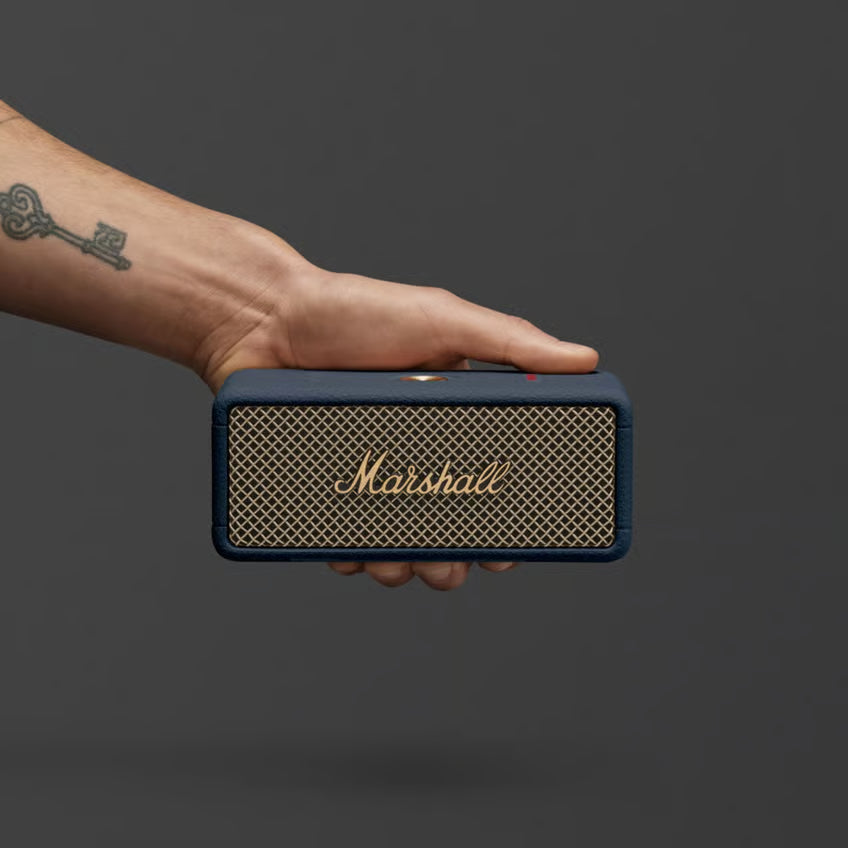 Marshall Emberton III Bluetooth-højttaler, Midnight Blue