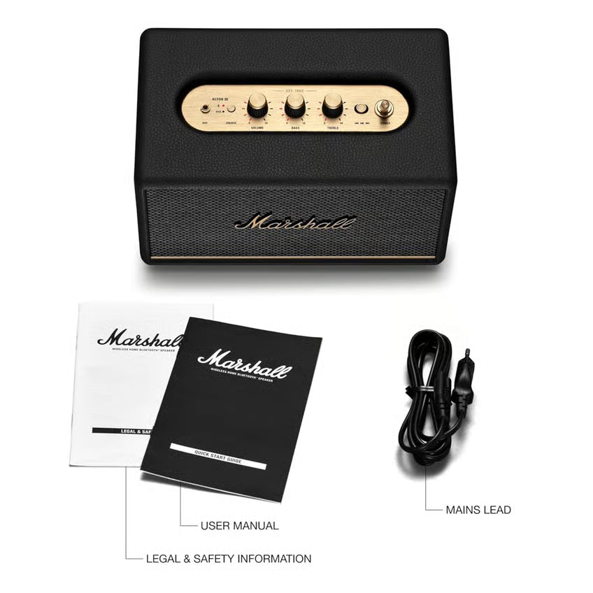 Marshall Acton III Bluetooth-højttaler
