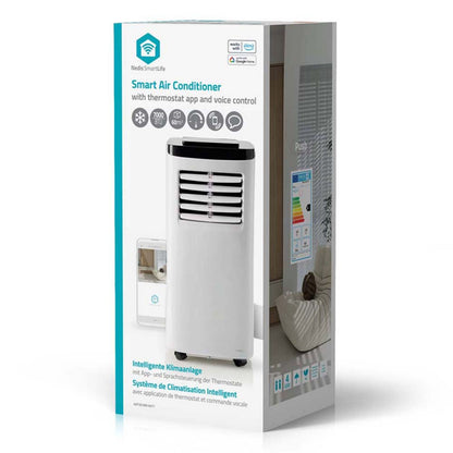 Nedis SmartLife bærbart klimaanlæg med wifi, 7000 BTU