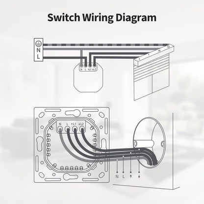 Aqara Shutter Switch H2 EU til rullegardiner og persienner