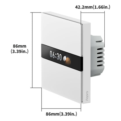 Aqara Display Switch V1 EU, Hvid