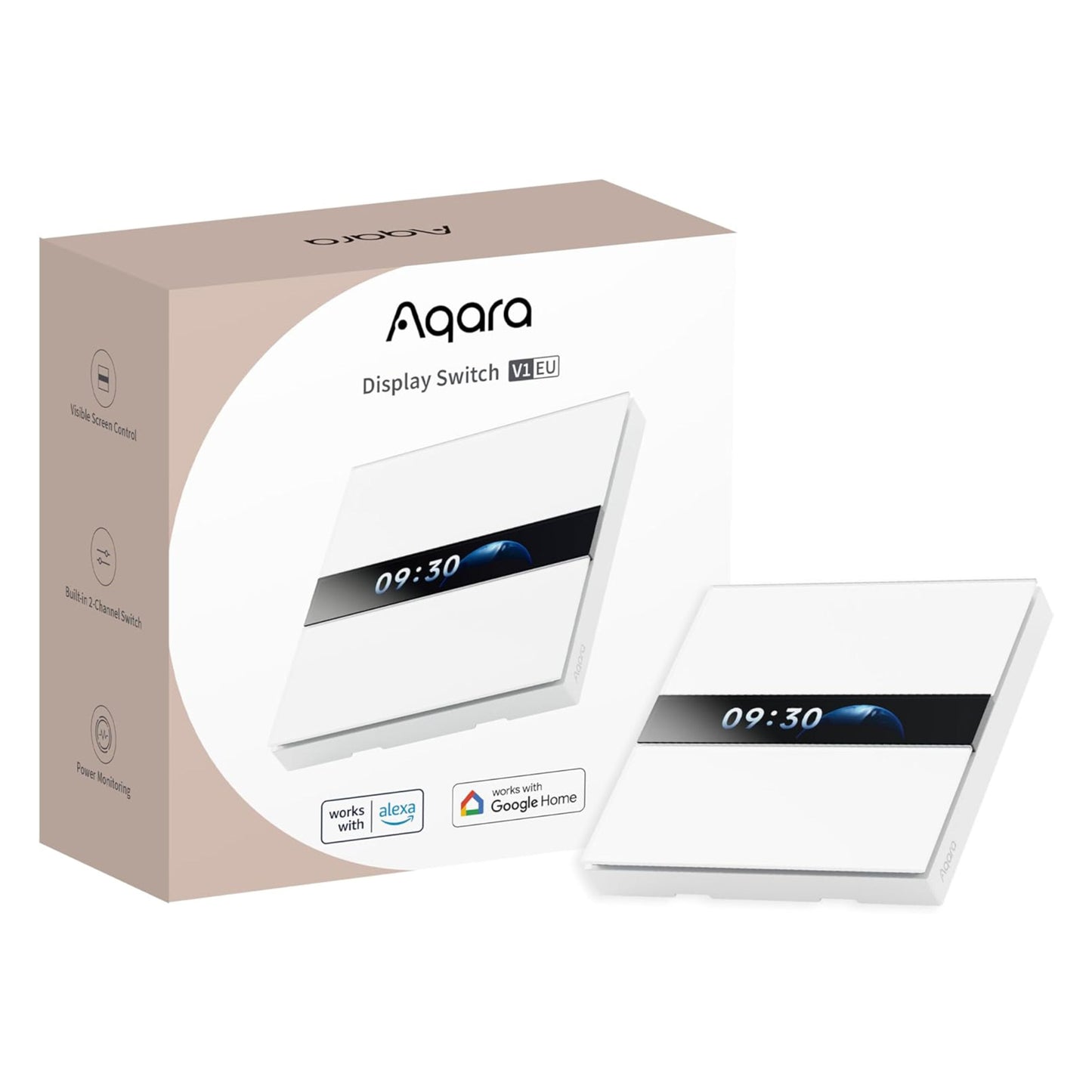 Aqara Display Switch V1 EU, Hvid