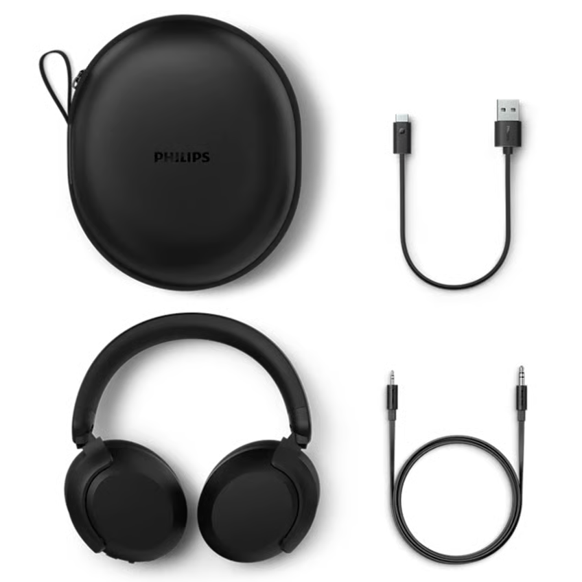 Philips TAH8000E trådløse over-ear-høretelefoner, Sort