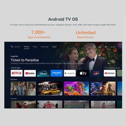 Wanbo bærbar projektor med Android TV og 360° gimbalstativ