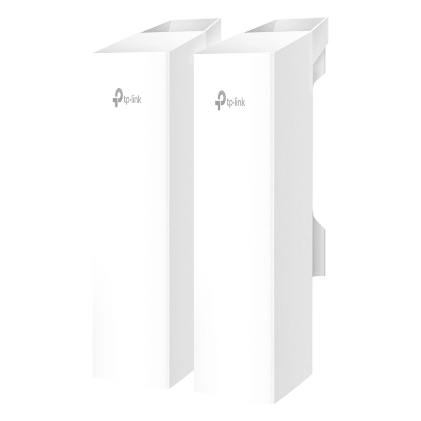 TP-Link Omada EAP215-Bridge KIT, til hvide rektangulære enheder til trådløs forbindelse op til 5 km mellem bygninger.