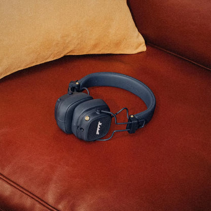 Marshall Major V trådløse on-ear-høretelefoner, Midnight Blue