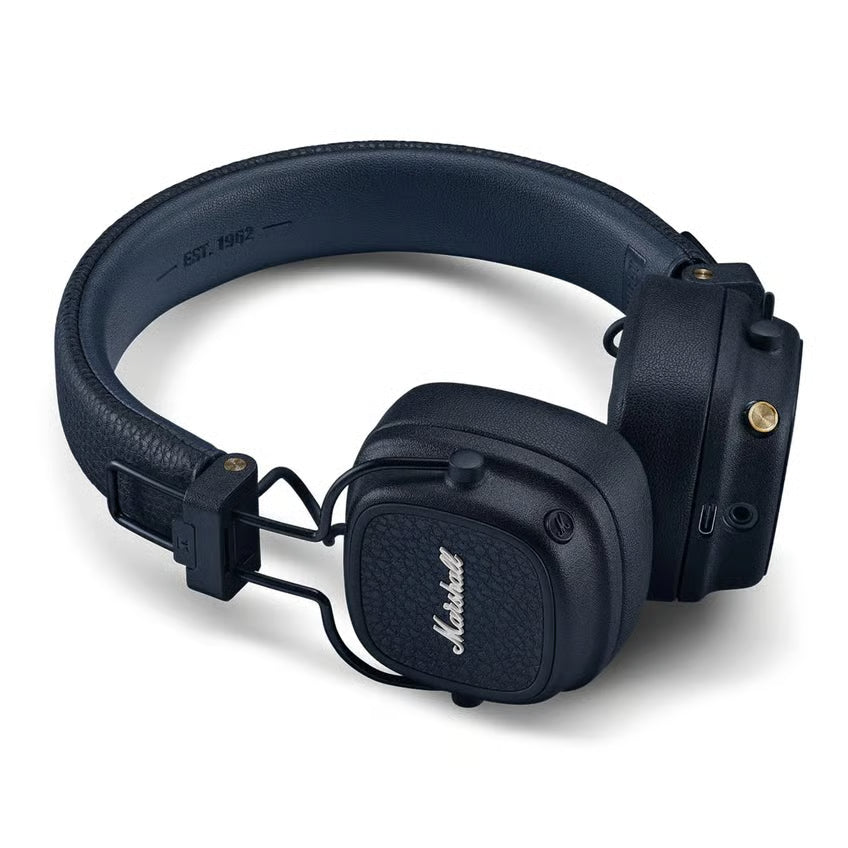 Marshall Major V trådløse on-ear-høretelefoner, Midnight Blue
