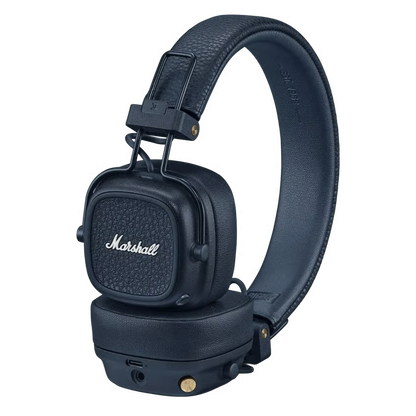 Marshall Major V trådløse on-ear-høretelefoner, Midnight Blue