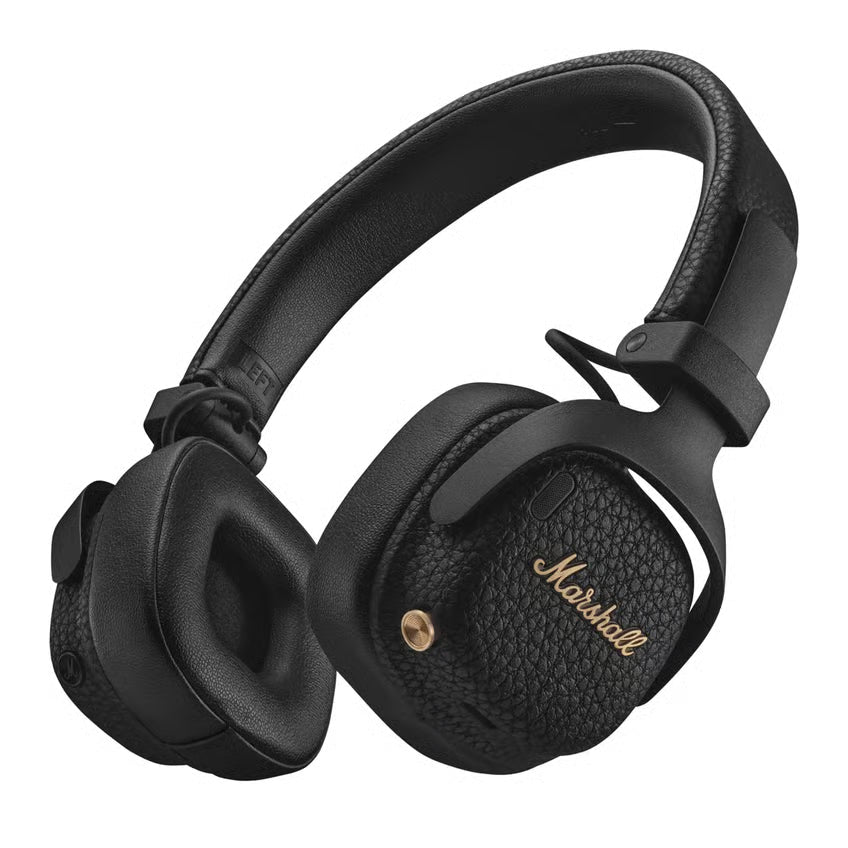 Marshall Milton A.N.C. støjreducerende on-ear-høretelefoner, Sort