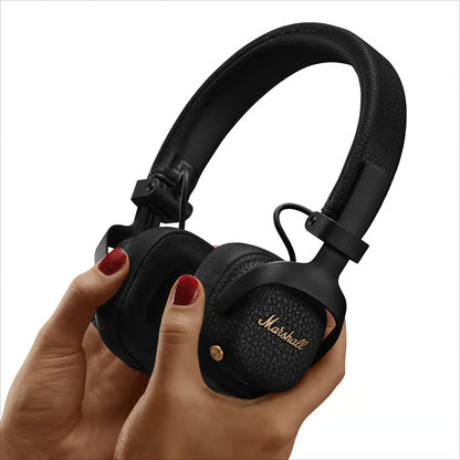Marshall Milton A.N.C. støjreducerende on-ear-høretelefoner, Sort