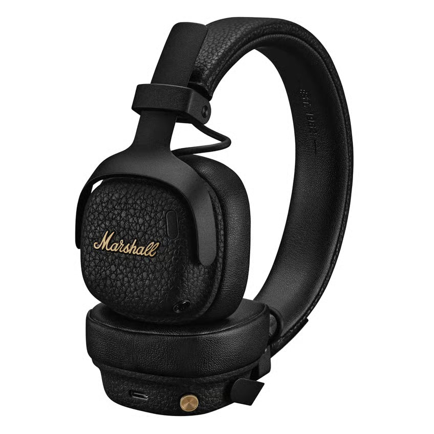 Marshall Milton A.N.C. støjreducerende on-ear-høretelefoner, Sort