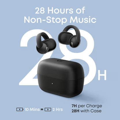 Soundcore C50i trådløse open ear-høretelefoner, Sort