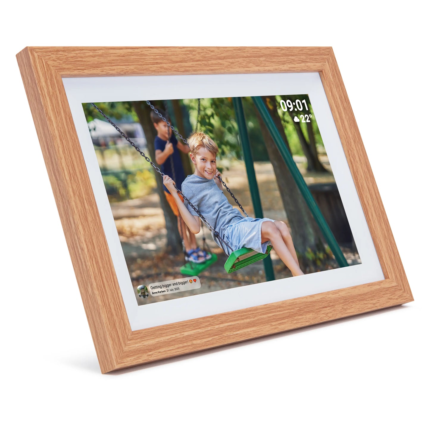 Digital Frameo fotoramme 10,1″ med wifi, Eg