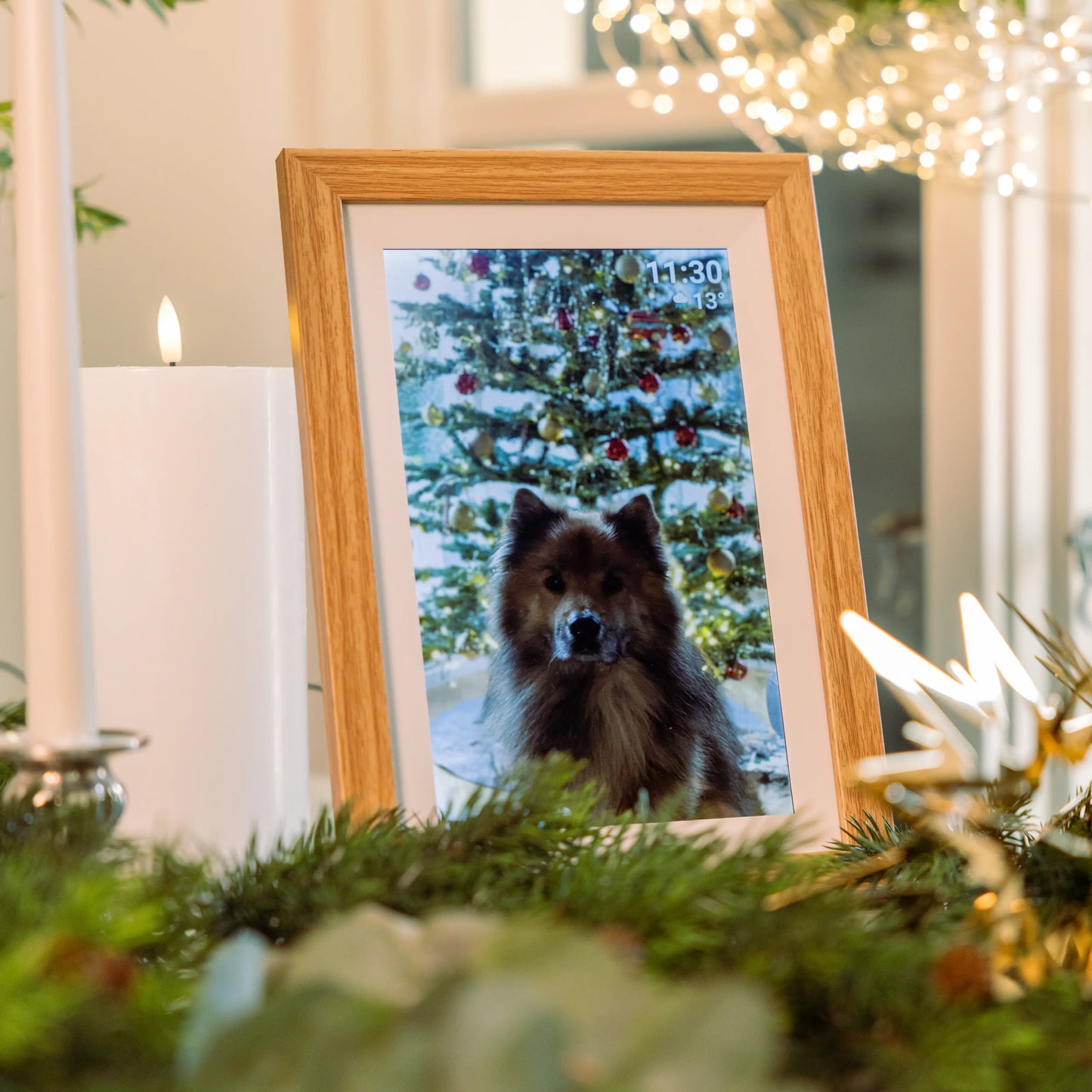 Digital Frameo fotoramme 10,1″ med wifi, Eg