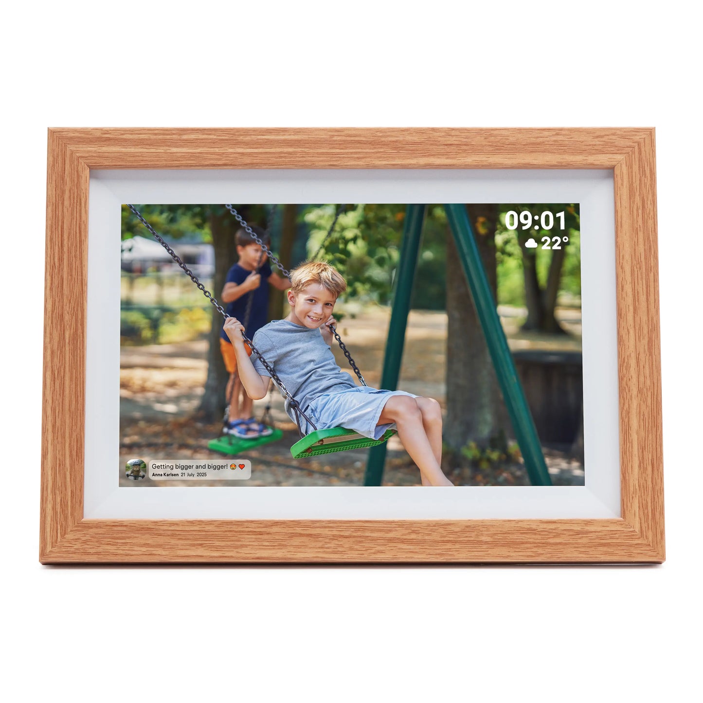 Digital Frameo fotoramme 10,1″ med wifi, Eg