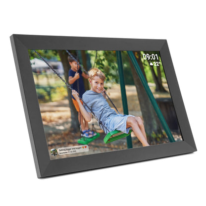Digital Frameo fotoramme 10,1″ med wifi, Sort