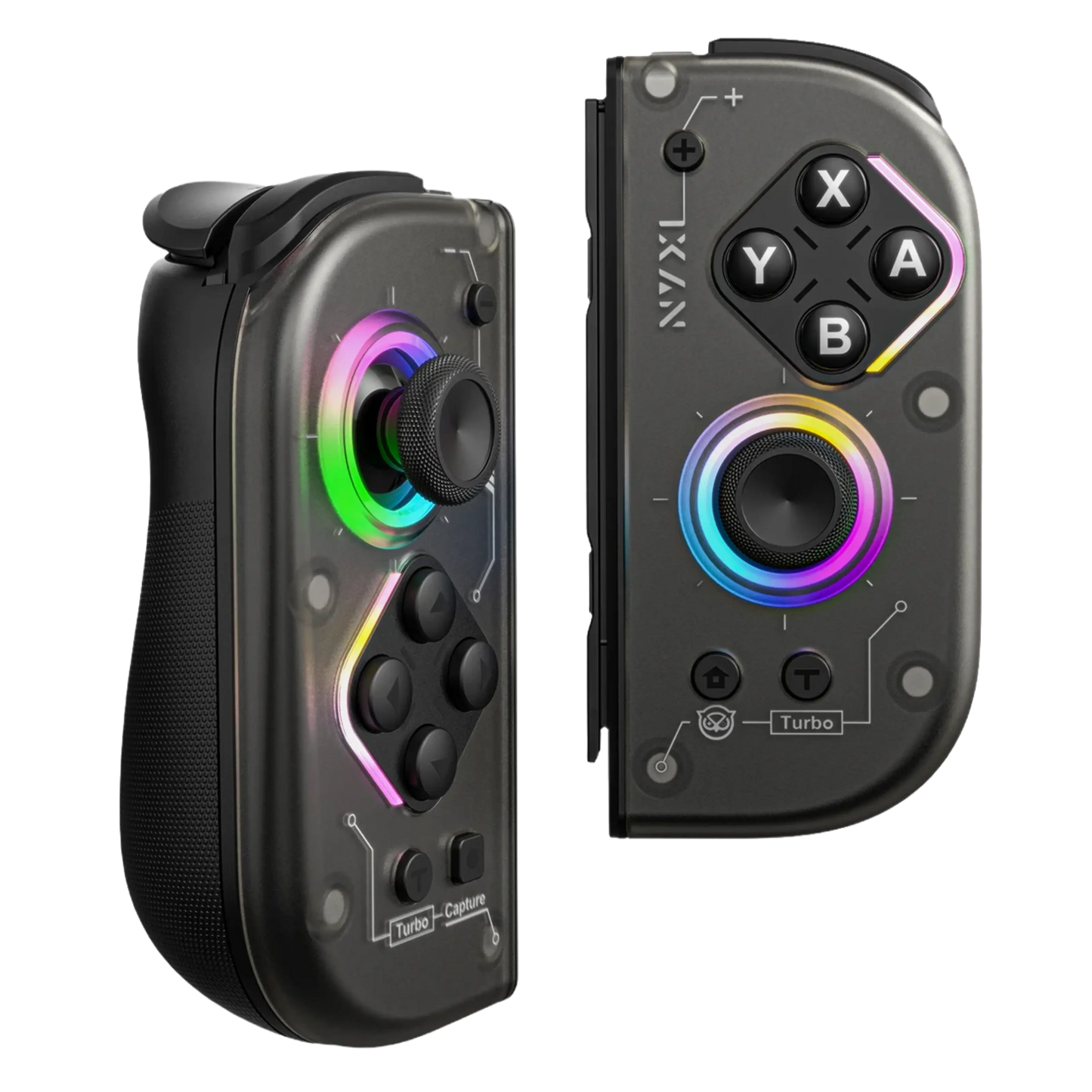 NYXI Hyperion 2 Joy-Con til Nintendo Switch, Sort