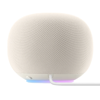 Google Home Speaker – smart højttaler med Gemini, Porcelain