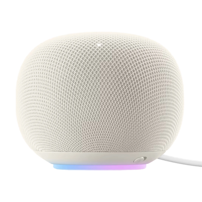 Google Home Speaker – smart højttaler med Gemini, Porcelain