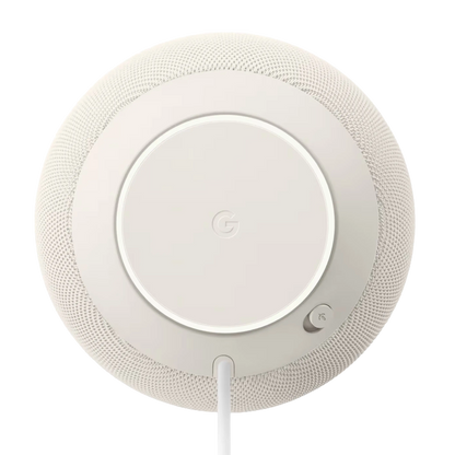 Google Home Speaker – smart højttaler med Gemini, Porcelain