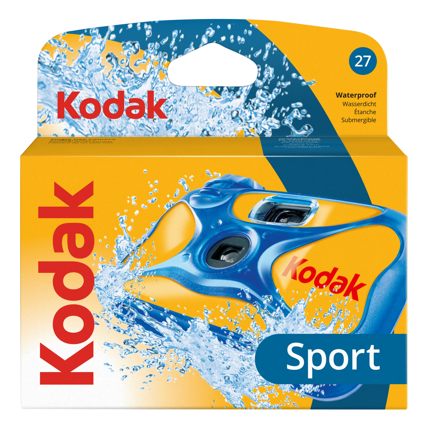 Kodak Water Sport vandtæt engangskamera, 27 billeder