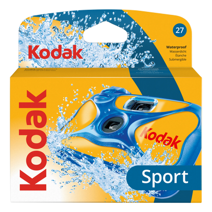Kodak Water Sport vandtæt engangskamera, 27 billeder
