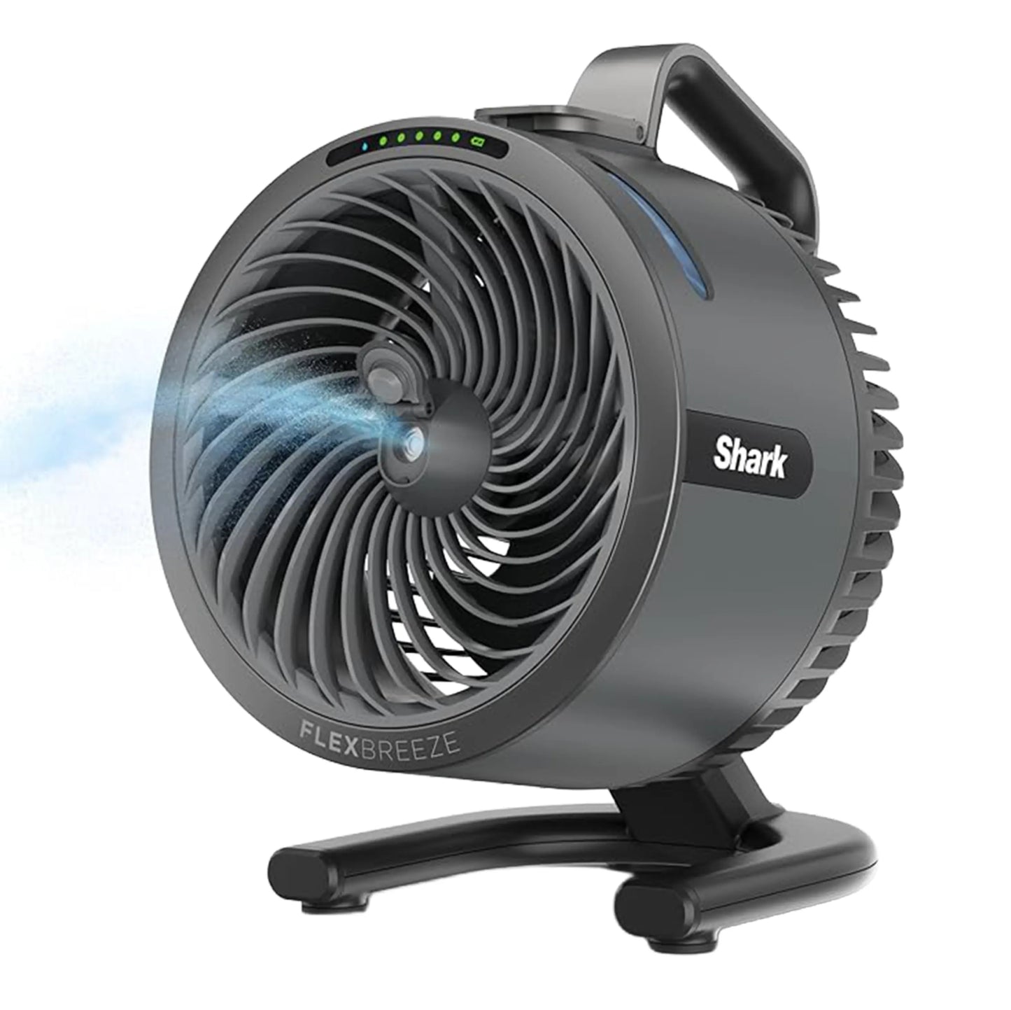 Shark FlexBreeze HydroGo tågeventilator, Antracitgrå