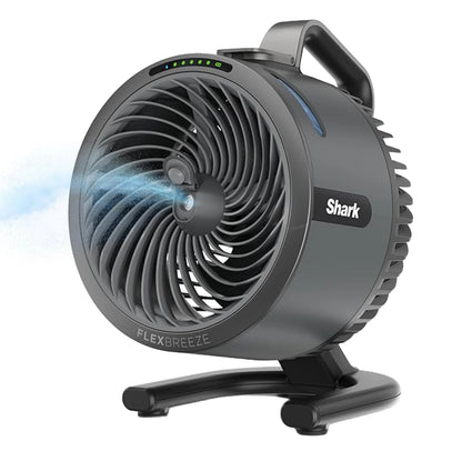 Shark FlexBreeze HydroGo tågeventilator, Antracitgrå