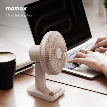 Momax 1°Pod mini-bordventilator, Sandsten