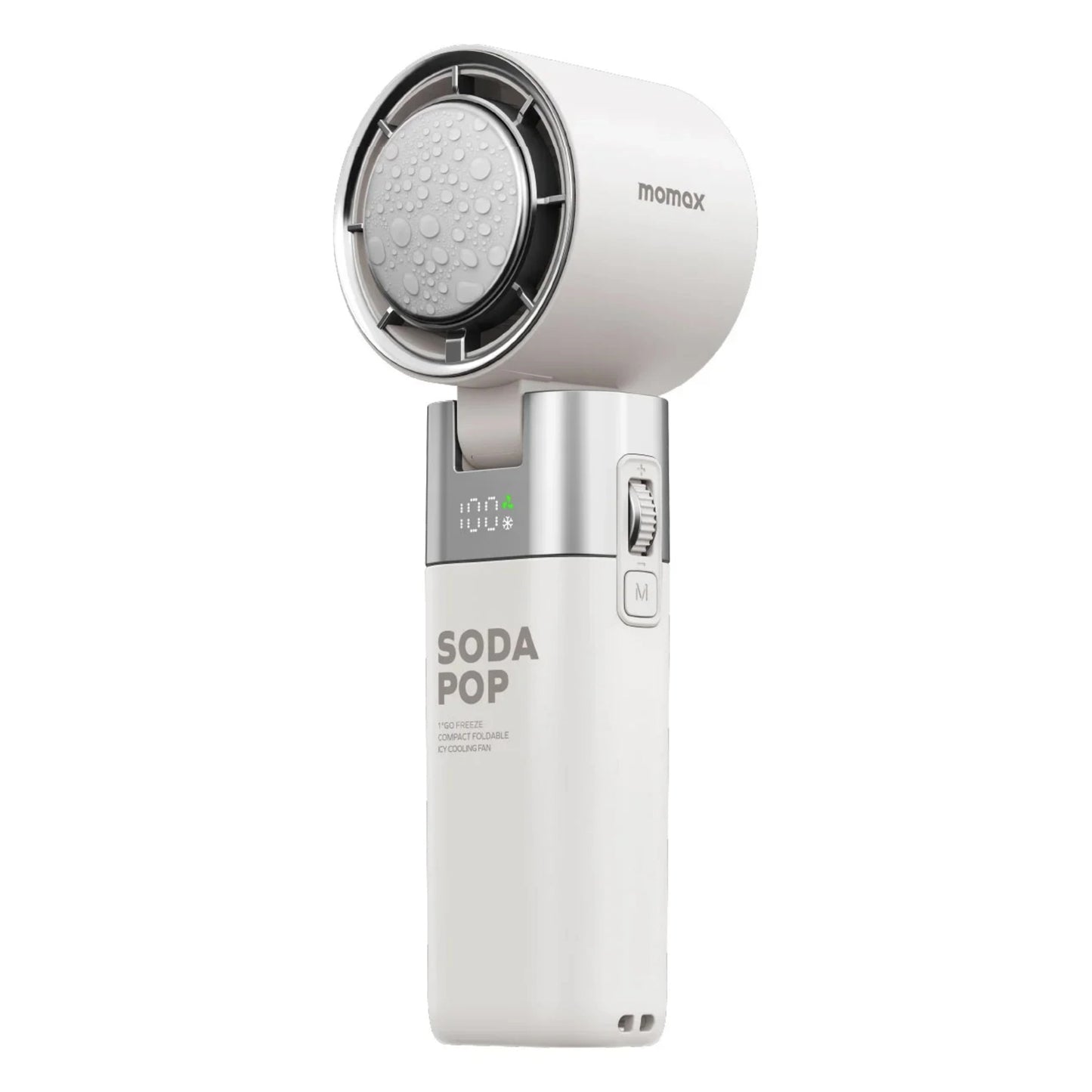 Momax 1° Go Freeze foldbar minifan, Hvid