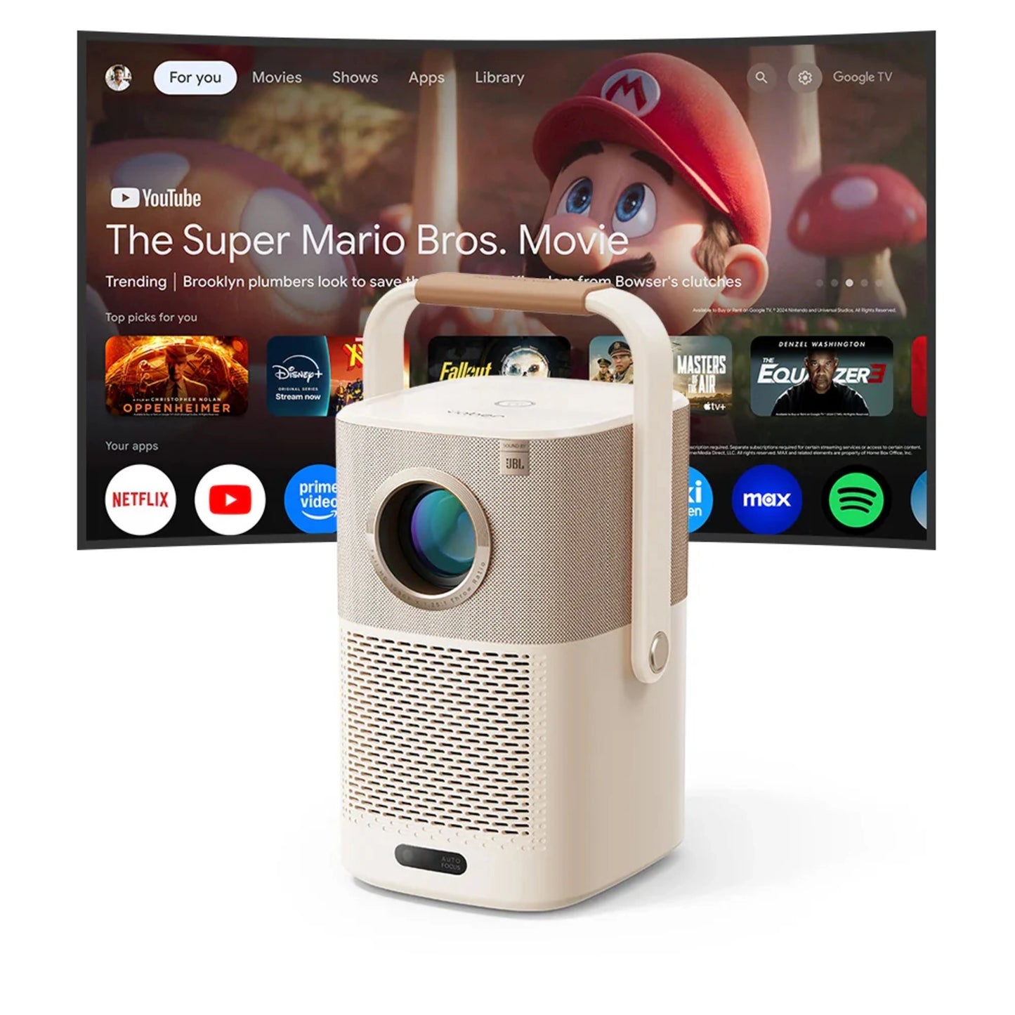 Yaber T2 Plus GTV bærbar Full HD-projektor