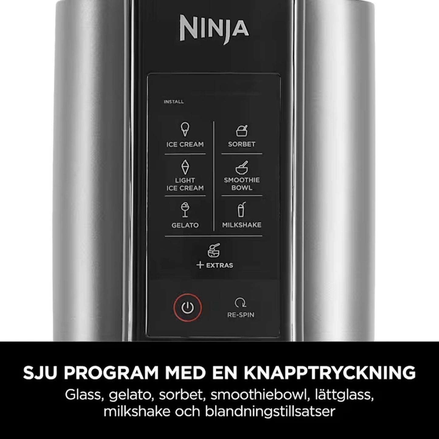Ninja CREAMi ismaskine med 7 programmer