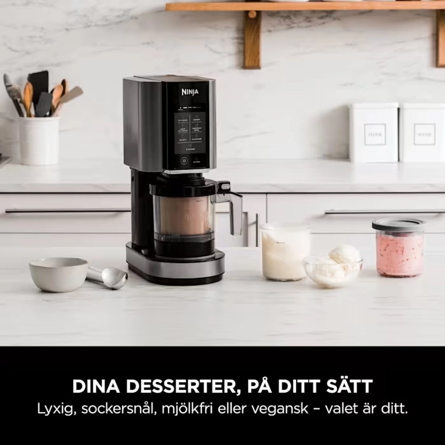 Ninja CREAMi ismaskine med 7 programmer
