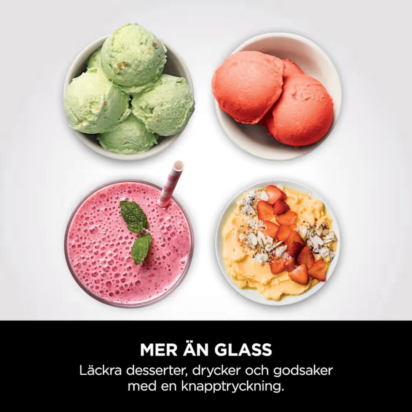 Ninja CREAMi ismaskine med 7 programmer