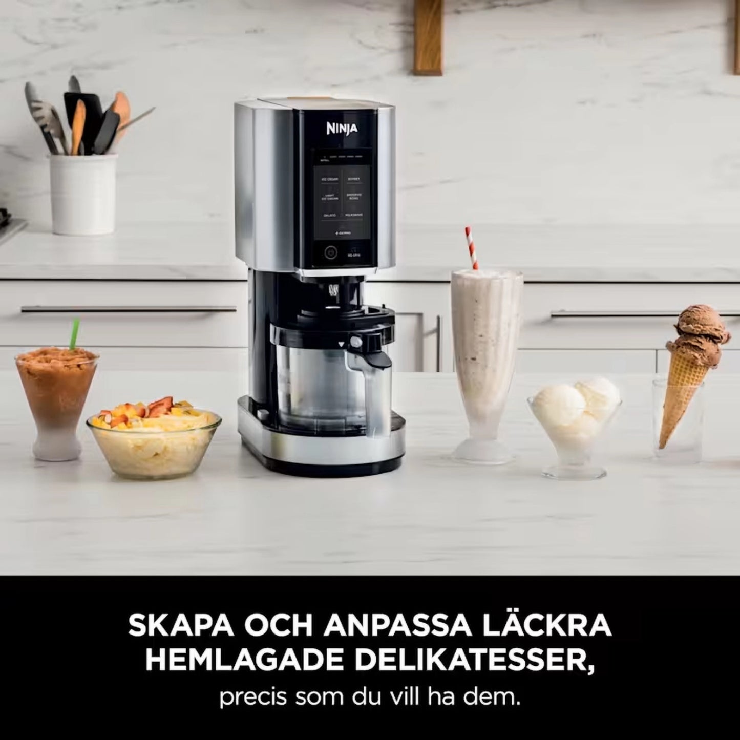 Ninja CREAMi ismaskine med 7 programmer