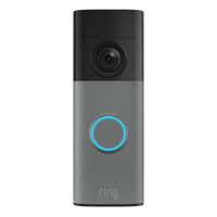 Ring Battery Video Doorbell, Retinal 2K, Speckled Grey